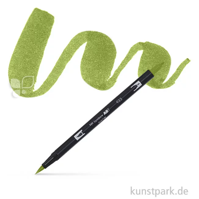 Artikelbild 1 des Artikels “Tombow Dual Brush Pen Einzelfarbe | 158 dark olive“