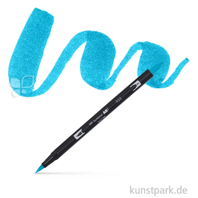 Artikelbild 1 des Artikels “Tombow Dual Brush Pen Einzelfarbe | 443 turquoise“