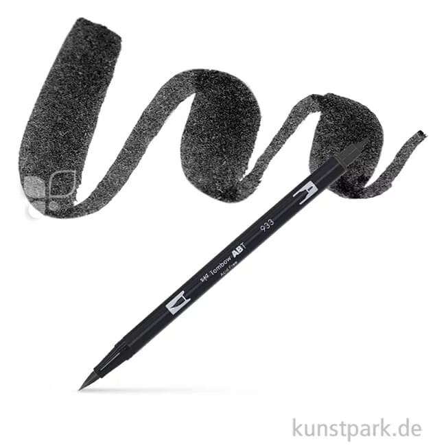 Artikelbild 1 des Artikels “Tombow Dual Brush Pen Einzelfarbe | n25 lamp black“