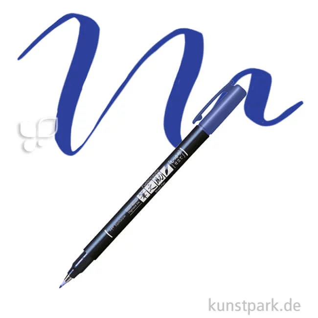 Artikelbild 1 des Artikels “Tombow Fudenosuke Brush Pen - Hart Einzelstift | Blau“