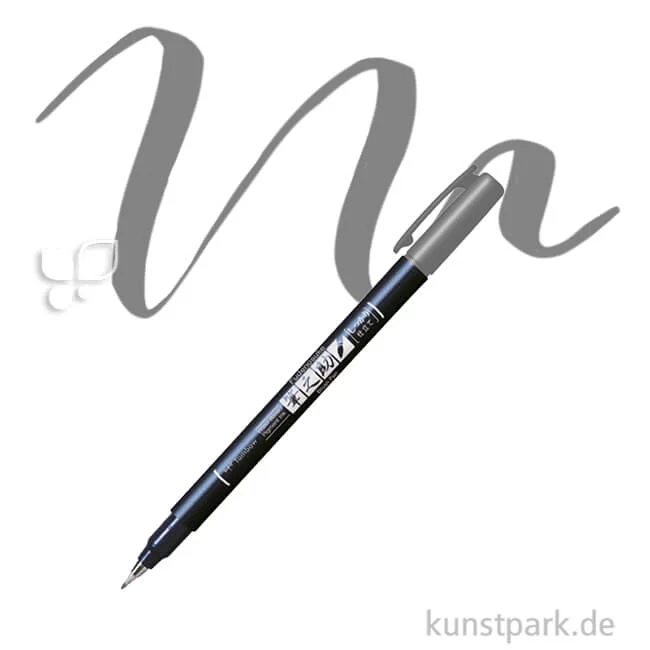 Artikelbild 1 des Artikels “Tombow Fudenosuke Brush Pen - Hart Einzelstift | Grau“
