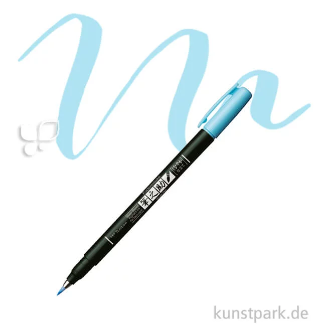 Artikelbild 1 des Artikels “Tombow Fudenosuke Brush Pen - Pastell Stift | Light Blue“