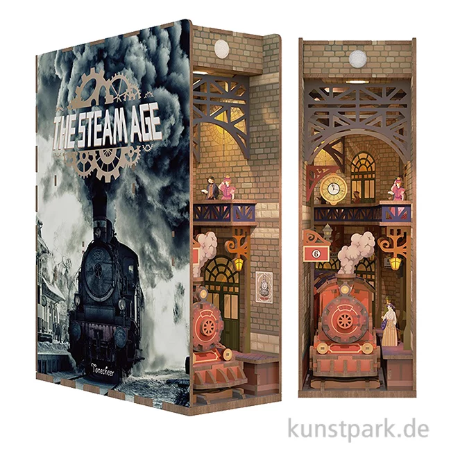 Artikelbild 1 des Artikels “TONECHEER Book Nook - The Steam Age “