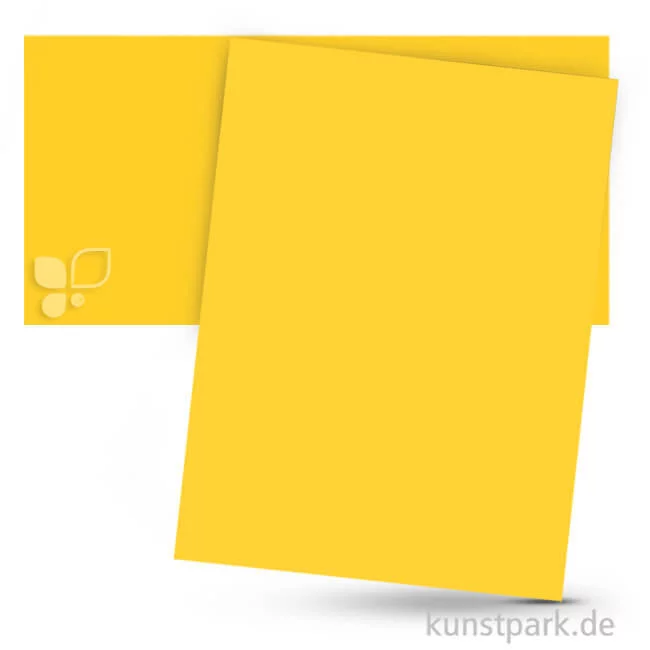 Artikelbild 1 des Artikels “Tonpapier 50x70 cm, 10 Bogen, 130g Farbe | Bananengelb“