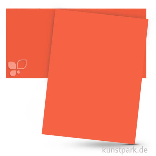 Artikelbild 1 des Artikels “Tonpapier DIN A4, 100 Blatt, 130g Farbe | Orange“