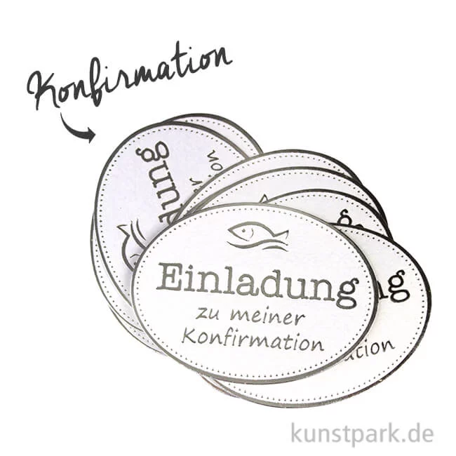 Artikelbild 1 des Artikels “Topper aus Karton Silber - Konfirmation “
