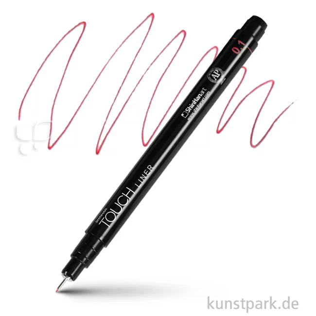 Artikelbild 1 des Artikels “TOUCH Liner Color 0,1 mm Einzelstift | Rot“