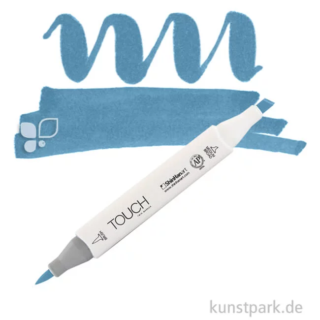 Artikelbild 1 des Artikels “TOUCH Twin Brush Marker Einzelfarbe | B62 - Marine Blue“