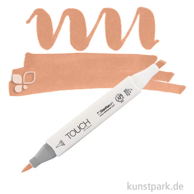 Artikelbild 1 des Artikels “TOUCH Twin Brush Marker Einzelfarbe | BR112 - Leather Brown“