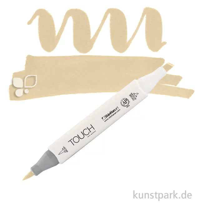Artikelbild 1 des Artikels “TOUCH Twin Brush Marker Einzelfarbe | Y223 - Straw Yellow“