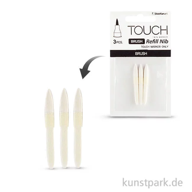 Artikelbild 1 des Artikels “TOUCH Twin Brush Marker Spitzen brush 3 Stück “