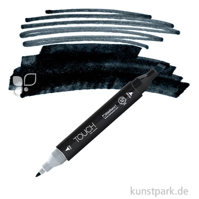 Artikelbild 1 des Artikels “TOUCH Twin Marker Einzelfarbe | 120 - Black“