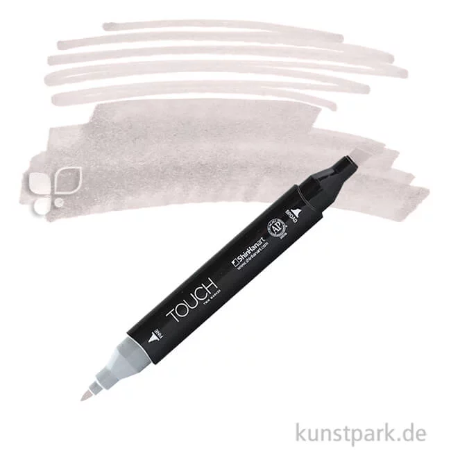 Artikelbild 1 des Artikels “TOUCH Twin Marker Einzelfarbe | WG3 - Warm Grey“