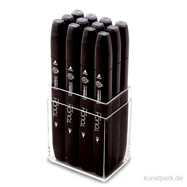 Artikelbild 1 des Artikels “TOUCH Twin Marker Set 12er - Cool Greys “
