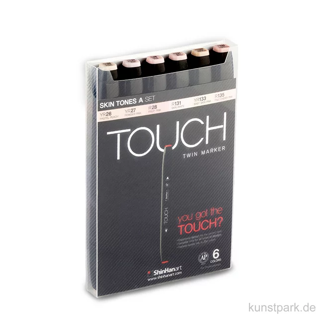 Artikelbild 1 des Artikels “TOUCH Twin Marker Set 6er - Skin Tones “