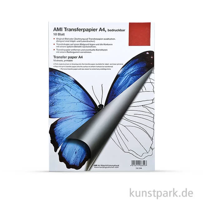 Artikelbild 1 des Artikels “Transferpapier bedruckbar, 10 Blatt, DIN A4 “