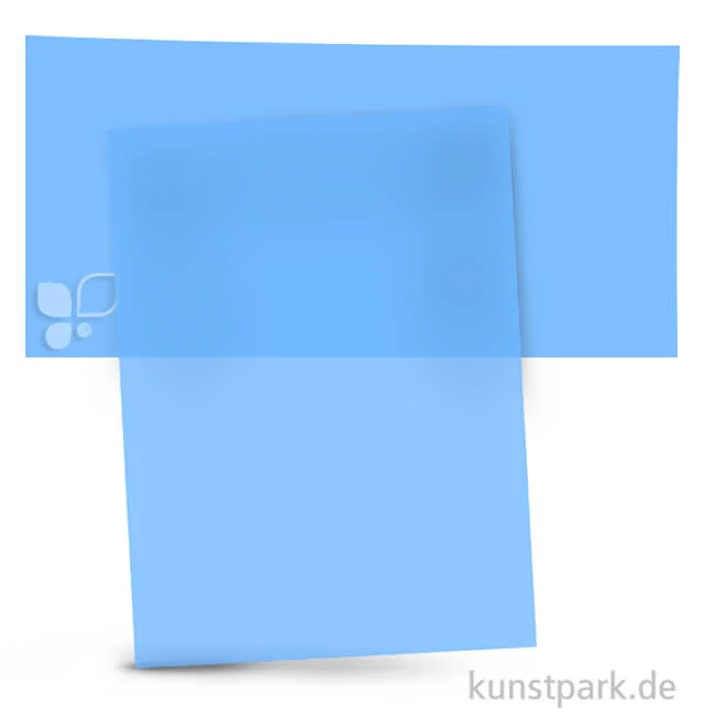 Artikelbild 1 des Artikels “Transparentpapier 50,5x70 cm, 1 Rolle, 115g Farbe | Hellblau“