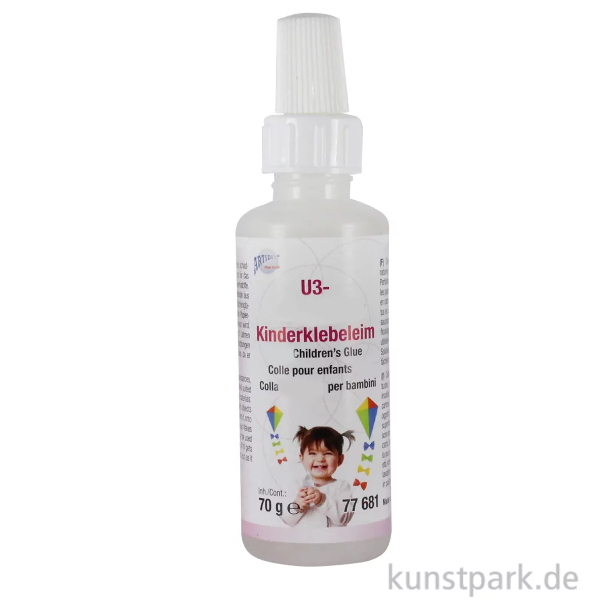 Artikelbild 1 des Artikels “U3 Kinderklebeleim mit Gummistreichverschluss, 50 g “