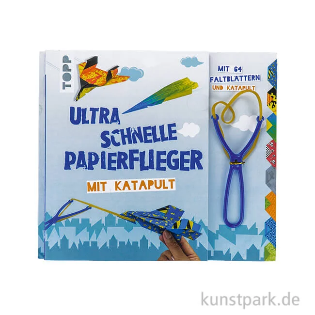 Artikelbild 1 des Artikels “Ultra schnelle Papierflieger mit Katapult, Topp Verlag “