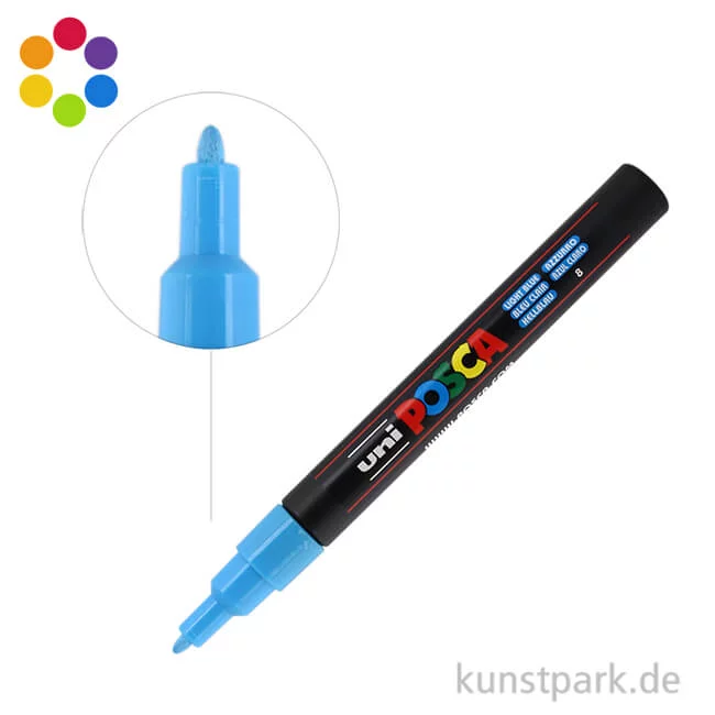 Artikelbild 1 des Artikels “POSCA Marker PC-3M - fein 0,9-1,3 mm “