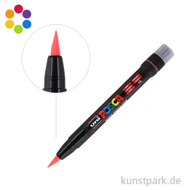 Artikelbild 1 des Artikels “POSCA Marker PCF-350 - Brush 0,1-10 mm “