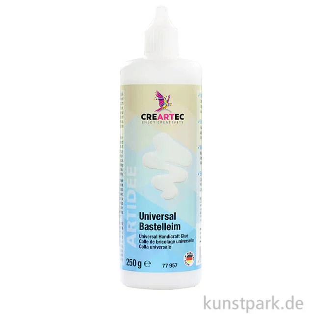 Artikelbild 1 des Artikels “Universal-Bastelleim, transparent, auswaschbar und geruchsneutral 250 g“