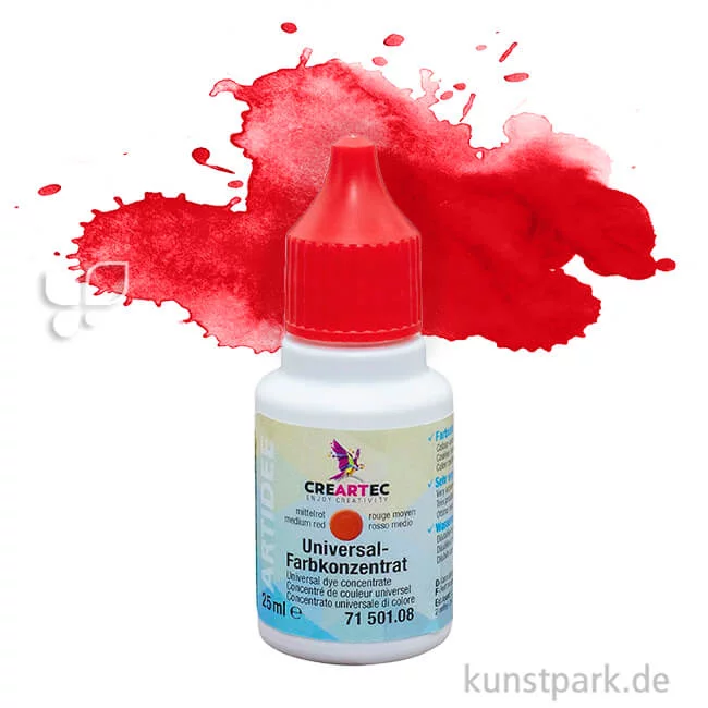 Artikelbild 1 des Artikels “Universal Farbkonzentrat, 25 ml Farbe | Rot“