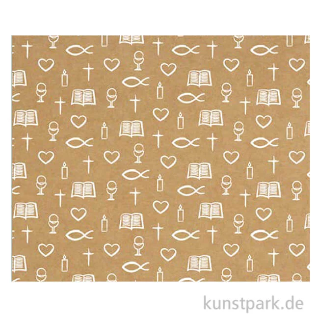 Artikelbild 1 des Artikels “Designkarton Young Spirit - Christliche Symbole, DIN A4, 5 Blatt “