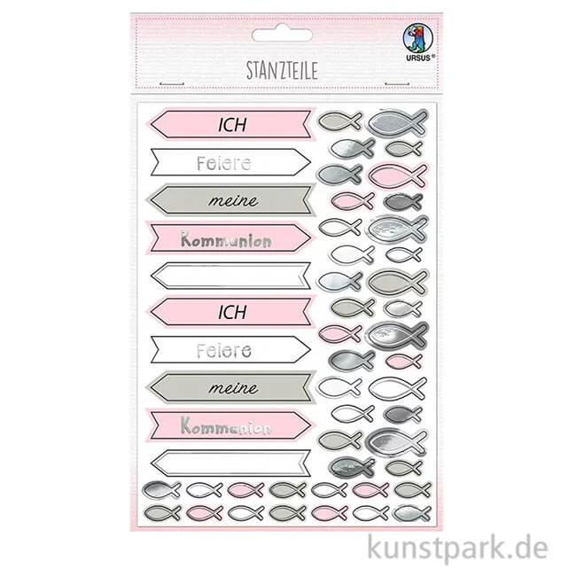 Artikelbild 1 des Artikels “Stanzteile - Meine Kommunion, Rosa, 312 Stück “