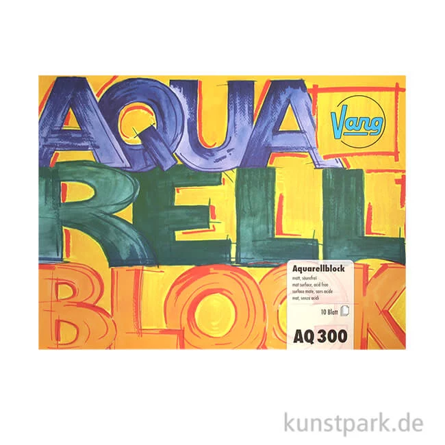 Artikelbild 1 des Artikels “Vang Aquarellblock, 10 Blatt, 300g rau 24 x 32 cm“