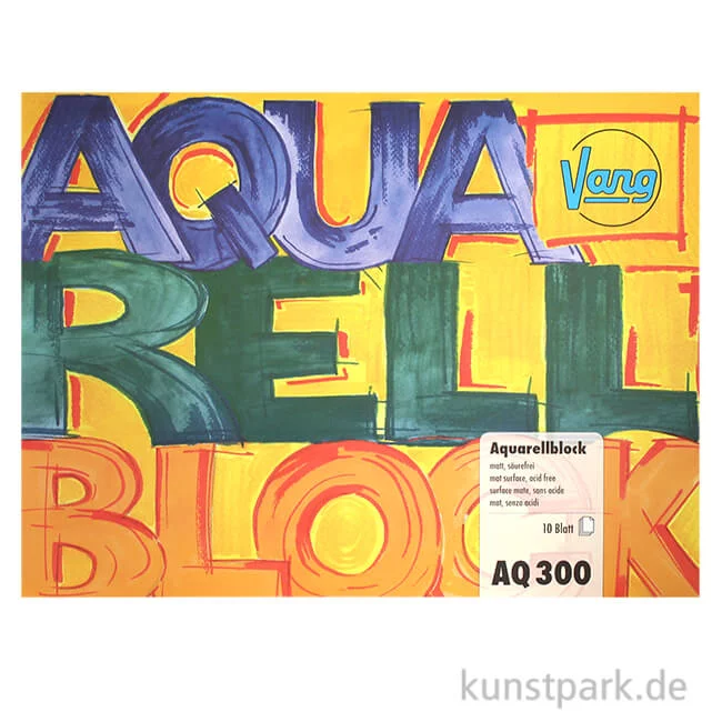 Artikelbild 1 des Artikels “Vang Aquarellblock, 10 Blatt, 300g rau 36 x 48 cm“