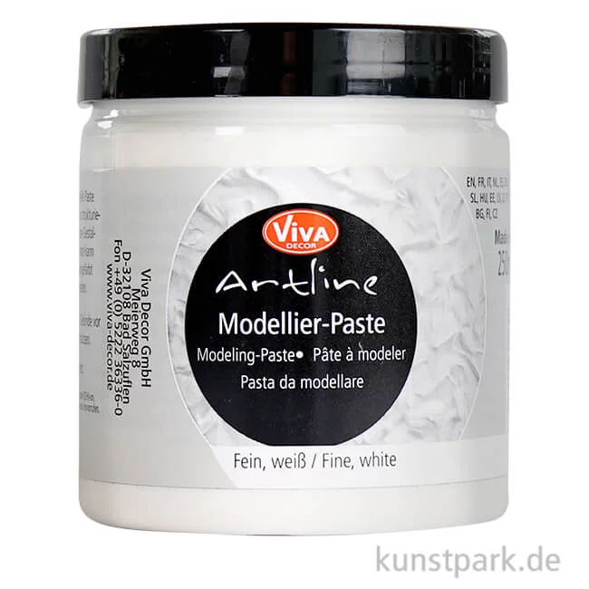 Artikelbild 1 des Artikels “Viva Decor Artline Modellier-Paste Fein - 250 ml Weiß “