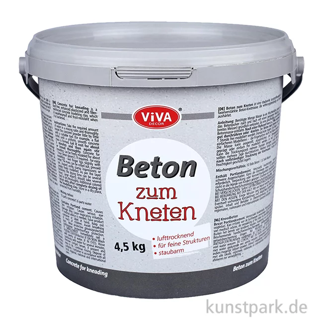 Artikelbild 1 des Artikels “Viva Decor Beton zum Kneten 4,5 kg“