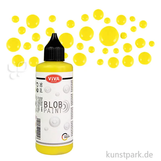 Artikelbild 1 des Artikels “Viva Decor Blob Paint 90 ml | Gelb“