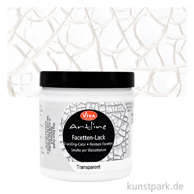 Artikelbild 1 des Artikels “Viva Decor Facettenlack 250 ml Einzelfarbe | Transparent“