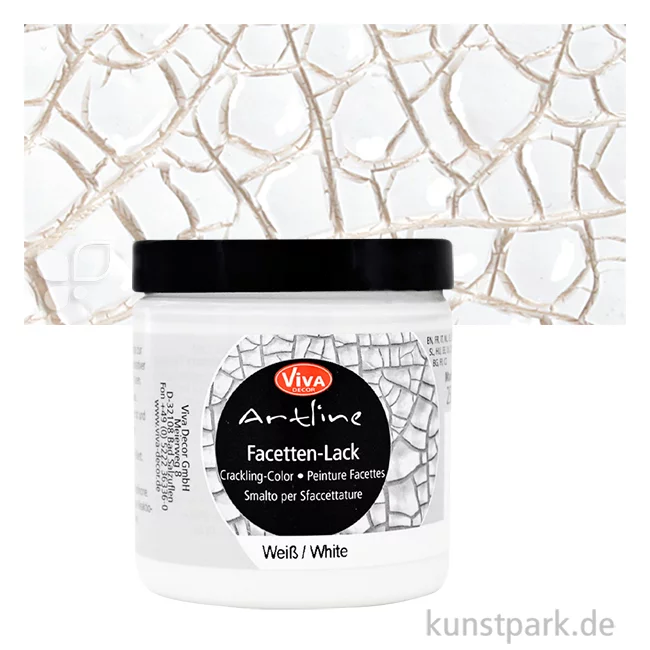 Artikelbild 1 des Artikels “Viva Decor Facettenlack 250 ml Einzelfarbe | Weiß“