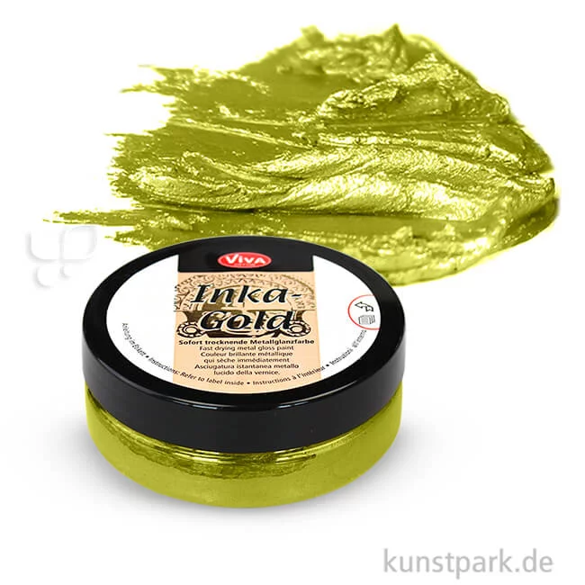 Artikelbild 1 des Artikels “Viva Decor Inka-Gold 62,5g 62,5 g | Grün-Gelb“