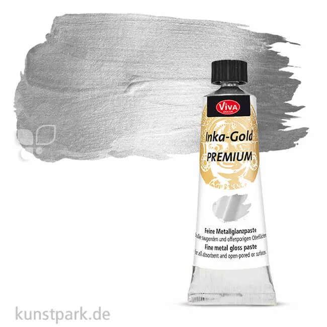 Artikelbild 1 des Artikels “Viva Decor Inka-Gold PREMIUM 32 ml Einzelfarbe | Silber“