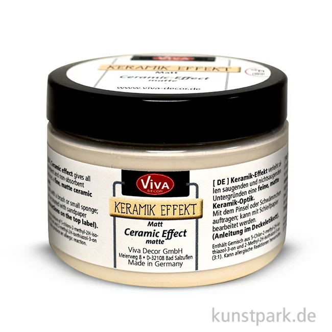 Artikelbild 1 des Artikels “Viva Decor Keramik-Effekt Farbe 150 ml - Altweiß “
