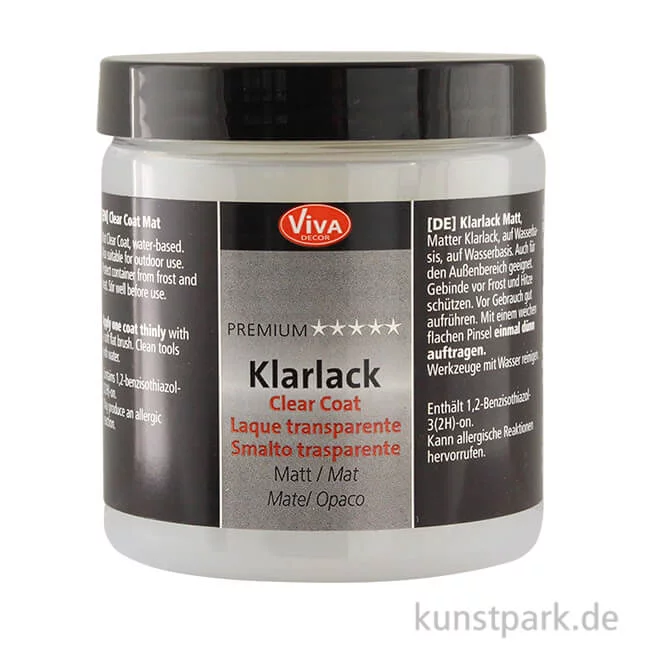 Artikelbild 1 des Artikels “Viva Decor Klar-Lack, matt 250 ml“