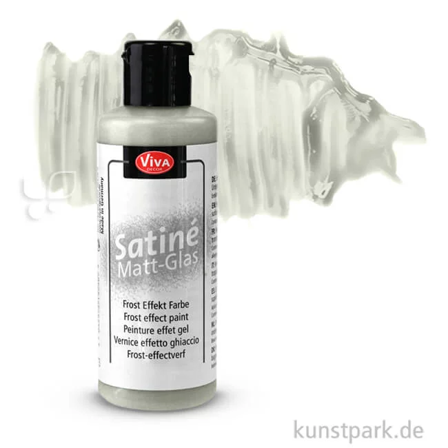 Artikelbild 1 des Artikels “Viva Decor Matt-Glas, Frost Effekt Farbe, 82 ml Perlmutt“