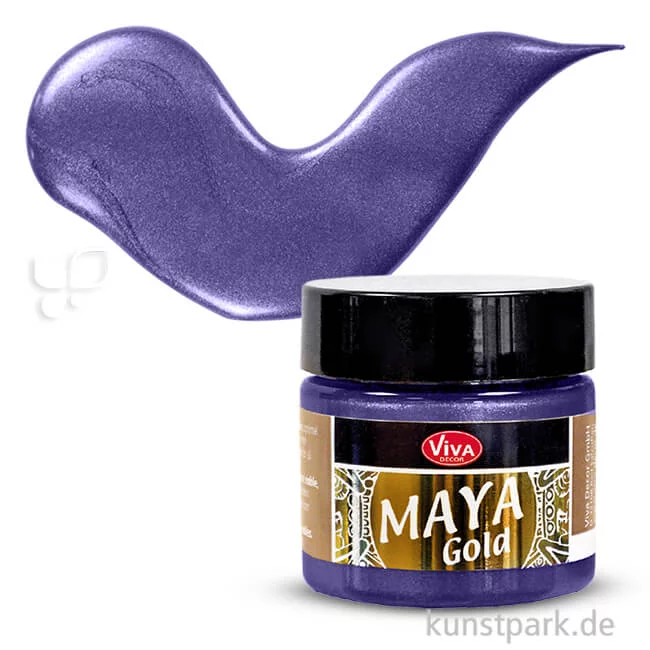 Artikelbild 1 des Artikels “Viva Decor Maya-Gold 45 ml | Violett“