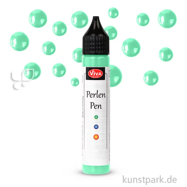 Artikelbild 1 des Artikels “Viva Decor Perlen-Pen 25 ml Einzelfarbe | Pastell Grün“