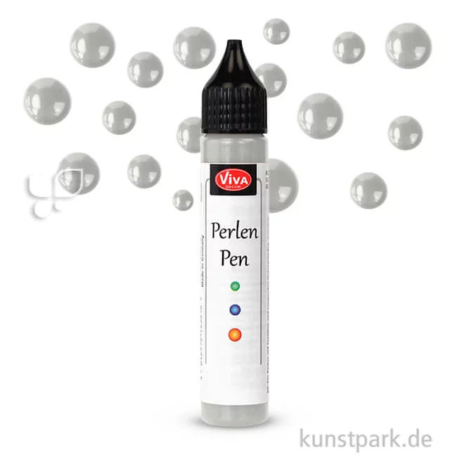 Artikelbild 1 des Artikels “Viva Decor Perlen-Pen 25 ml Einzelfarbe | Silber“