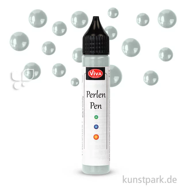 Artikelbild 1 des Artikels “Viva Decor Perlen-Pen 25 ml Einzelfarbe | Silberchrom“