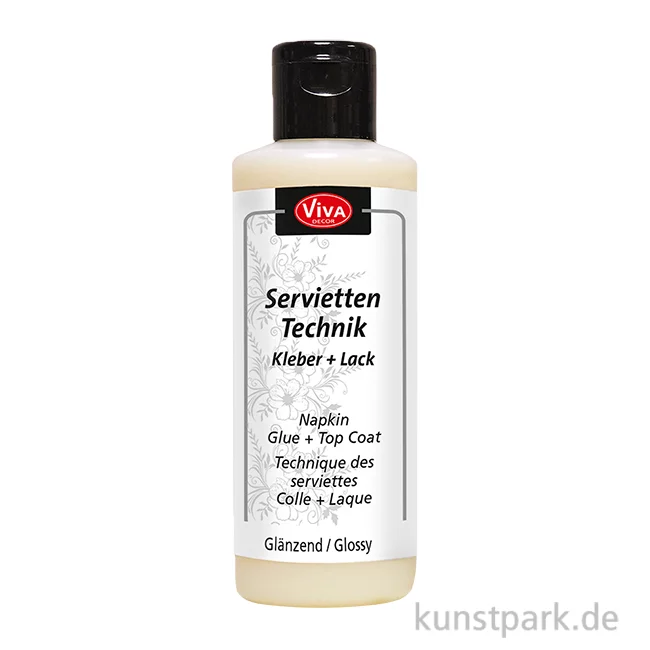Artikelbild 1 des Artikels “Viva Decor Serviettentechnik Kleber + Lack 82 ml - glänzend “