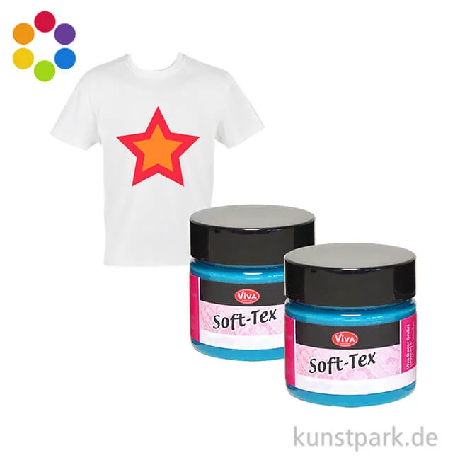 Artikelbild 1 des Artikels “Viva Decor Soft-Tex Textilfarbe 45 ml “