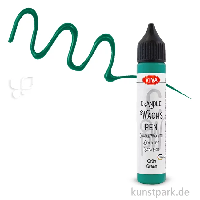 Artikelbild 1 des Artikels “Viva Decor Wachs-Pen 25 ml Einzelfarbe | Grün“