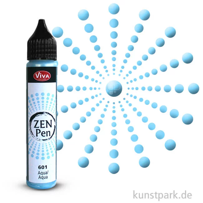 Artikelbild 1 des Artikels “Viva Decor ZEN Pen 28 ml Einzelfarbe | Aqua“