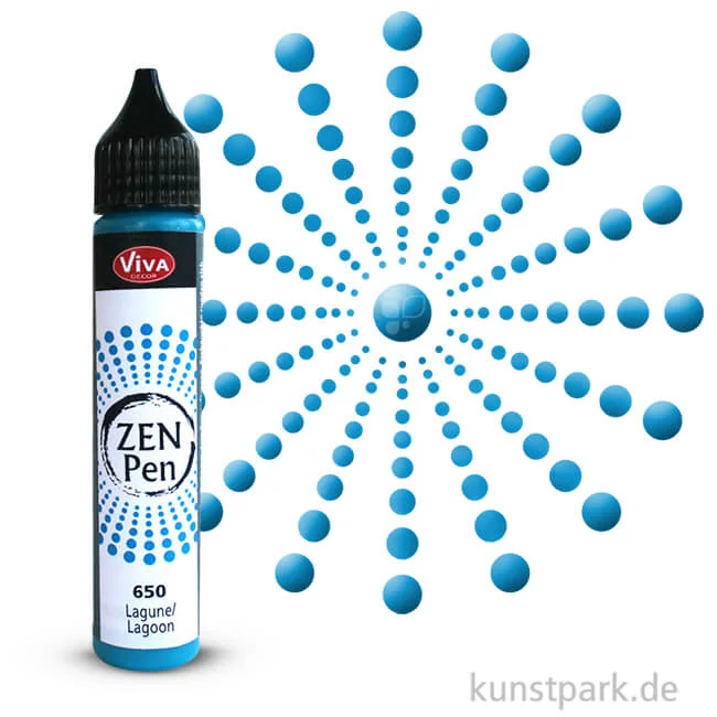 Artikelbild 1 des Artikels “Viva Decor ZEN Pen 28 ml Einzelfarbe | Lagune“